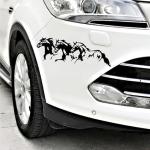 Running Horses Vinyl Decal Car Self-Adhesive car Stickers Exterior